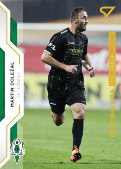 Martin Dolezal Jablonec SportZoo FORTUNA:LIGA 2020/21 Gold Limited /99 #119